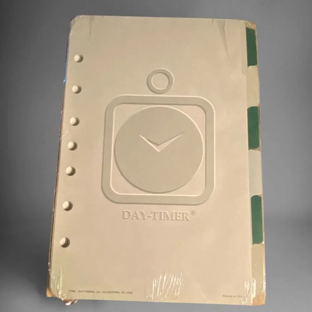 Day-Timer Blank Tabs 12 Tabs 7 with Labels Ring NEW